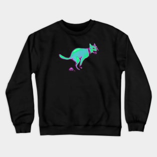 Multicoloured Pooping Dog Crewneck Sweatshirt